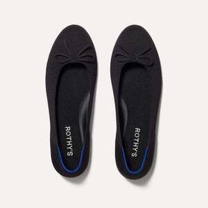 Rothy's The Ballet Flat - Black Size 9.5